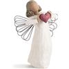 WILLOW TREE Figurina Statuina con Amore Design di Susan Lordi 13,5cm Resina