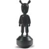 Lladrò LLADRO' Figurina The Black Guest Modello Piccolo 30x11cm Porcellana