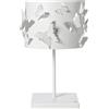 ARTI & MESTIERI Lampada da Tavolo Moderna Farfallosa Bianco Marmo
