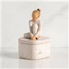 WILLOW TREE Scatola dei Ricordi Ballerina 12cm Resina Resina