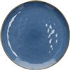 ROSE & TULIPANI Concerto Vassoio Piatto Blu Avio 32cm Stoneware