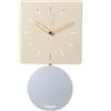ARTI & MESTIERI Orologio da Parete di Design Grace Pendolo Crema