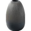 MASCAGNI CASA Vaso Ceramica Color Grigio Scuro 22.5x35.5cm 20SO1679