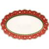 VILLEROY & BOCH Toy's Delight Piatto Ovale da Portata 50x31cm Tavola di Natale