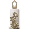 ARTI & MESTIERI Porta Rotoli da Cucina Margherite Miele