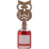 HYPNO CASA Diffusore con Bastoncini Sagoma Gufo 50ml Melograno