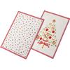VILLEROY & BOCH Winter Bakery Delight Canovaccio da Cucina in Cotone 50x70cm Set 2 Pezzi