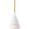 VILLEROY & BOCH Winter Glow Addobbo Appendino Albero di Natale 7,5cm Porcellana