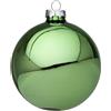 BIZZOTTO Addobbo Sfera Pallina Albero di Natale Verde Lucido Vetro 10cm