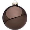 BIZZOTTO Addobbo Castagna Sfera Palla Pallina per Albero di Natale 10cm Vetro