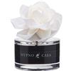 HYPNO CASA Diffusore a Bastoncini con Fiore Bianco Rosa 60ml Pepe Nero