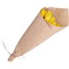 RITUALI DOMESTICI Flora 9 Tulipani Bouquet Giallo Silicone 35cm