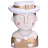 RITUALI DOMESTICI iCugini Mamma Snob Cachepot Portavaso 26cm Cemento