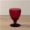 VILLEROY & BOCH Boston Coloured 4 Pezzi Bicchiere Calice Vino Bianco Red 125ml Cristallo