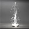 iPLEX - ESA Lampada in PMMA Trasparente LED Taglio Laser 23x52cm Made in Italy
