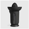 BLIM PLUS Spremiagrumi con Caraffa Ufo 500ml Carbon Black Nero Made in Italy 100% Riciclabile