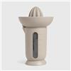 BLIM PLUS Spremiagrumi con Caraffa Ufo 500ml Moka Grey Grigio Made in Italy 100% Riciclabile
