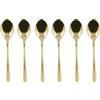 SAMBONET - Taste Champagne Posate 6 Cucchiaini da Caffè PVD Acciaio Inox 52553PA7