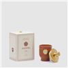 EDG Enzo De Gasperi Candela Profumata in Vetro Luxury 12x7,5cm Rosso Oud