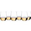 RIEDEL The O Wine Riesling/Zinfandel Bicchiere Tumbler Set 6 Pezzi 375ml Cristallo