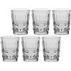 LA PORCELLANA BIANCA Barberino Set 6 Pezzi Bicchiere Acqua 270ml Vetro