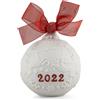 Lladrò LLADRO' - Palla di Natale 2022 Rosso Porcellana 010018467