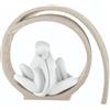 BONGELLI PREZIOSI - Scultura Coppia Innamorati Vortice Nocciola 15 cm Marmorino
