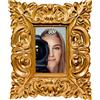 PALAIS ROYAL Neopop Portafoto Cornice Barocco 25x30cm (interno 10x15cm) Oro