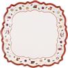 VILLEROY & BOCH Toy's Delight Piatto Quadrato da Portata 26cm Tavola Natale