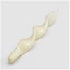 EDG Candela Fiamma Laccata 27cm Avorio Decorazione Natalizia Natale