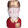 RITUALI DOMESTICI iCugini Babbo Snob Cachepot Portavaso 30cm Cemento