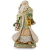 Fitz and Floyd FITZ & FLOYD - Figura Statua Decorazione Babbo Natale 52cm Porcellana Natale