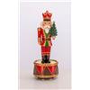 NOEL by Lamart - Soldatino Carillon con Movimento Resina 21 cm Decorazione Natale 1022146
