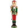 TIMSTOR - Schiaccianoci Nutcracker Soldatino Decorazione Natalizia 67cm LED