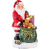 TIMSTOR - Babbo Natale con Sacco dei Doni Decorazione Natalizia 15cm Resina