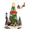 TIMSTOR - Scena Natalizia Paesaggio di Natale Decorazione Natalizia 29cm LED