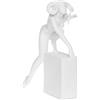 CHRISTEL by Sommer Figura Statuetta Zodiaco Ariete 25cm Bianco Poliresina