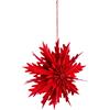 BIZZOTTO Pendaglio Fiocco di Neve in Carta 30cm Rosso