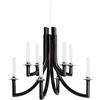 KARTELL Khan Lampada a Sospensione Lampadario Nero 77x61cm Policarbonato 2.0
