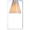 KARTELL Light-Air Lampada da Tavolo Trasparente Beige 32cm