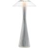 KARTELL Space Indoor Lampada da Tavolo Cromato 30cm PMMA