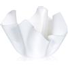 iPLEX Vaso Drappeggi in PMMA 45x29cm Bianco Made in Italy