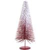 BIZZOTTO Cono Abete Rosso Innevato Decorazione Natalizia 40cm PVC