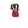 RITUALI DOMESTICI Pensami Vaso Cuore in Mano Rosso 16cm Ceramica