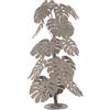 ARTI & MESTIERI Pianta Decorativa Moderna Monstera Grande Beige