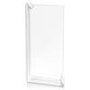 iPLEX Sebastiao Portafoto Doppia Cornice PMMA Bianco e Trasparente 22x32cm Made in Italy