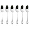SAMBONET - Taormina Cucchiaini Moka Caffè Set 6 Pezzi Posate Acciaio Inox