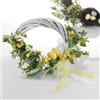 MASCAGNI CASA Corona Ghirlanda di Pasqua con Fiori 40cm Decorazione Pasquale