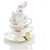MASCAGNI CASA Coniglietto di Pasqua in Resina 15cm Decorazione Pasquale