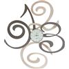 ARTI & MESTIERI Orologio da Parete Moderno Filomena Fango E Sabbia